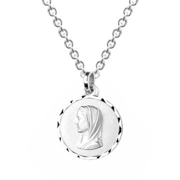 Pendentif religieux argent personnalisé - 2337