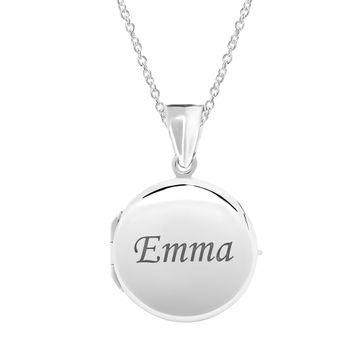 Médaillon rond personnalisé - 0693