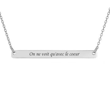 Pendentif acier personnalisé - 2111