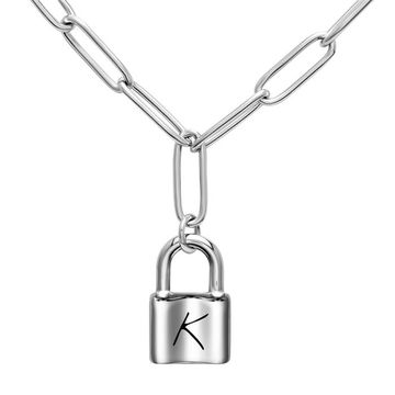 Collier cadenas acier personnalisé - 2618