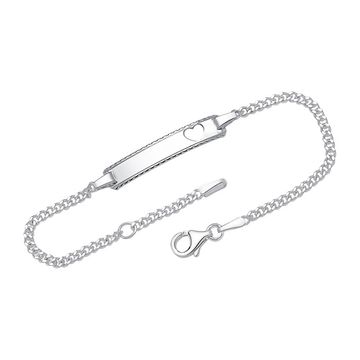 Gourmette argent personnalisée - 1100