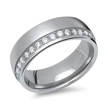 Bague acier personnalisée - 1448