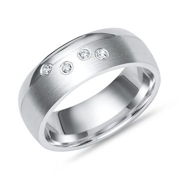 Bague argent femme personnalisée - 1154