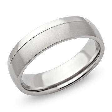 Bague acier personnalisée - 1019