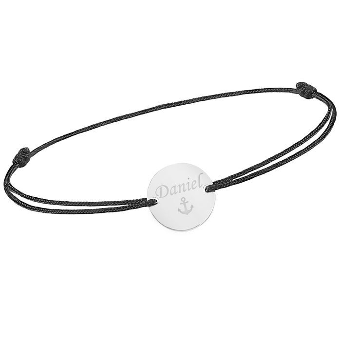 Bracelet Cordon Bracelet Or Personnalisable Bijou Bracelet Couple