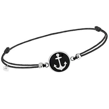 Bracelet ancre cordon personnalisé - 2326