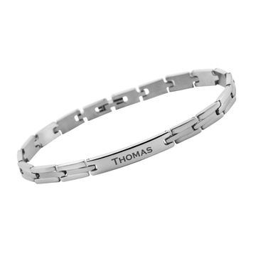 Gourmette acier personnalisée- 2479