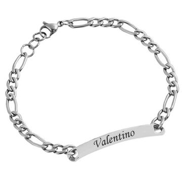 Gourmette acier personnalisée - 2300