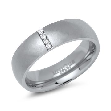 Bague acier femme personnalisée - 0801