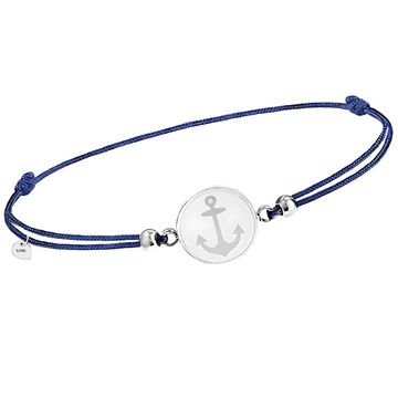 Bracelet ancre cordon personnalisé - 2325
