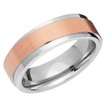 Bague acier personnalisée - 1009