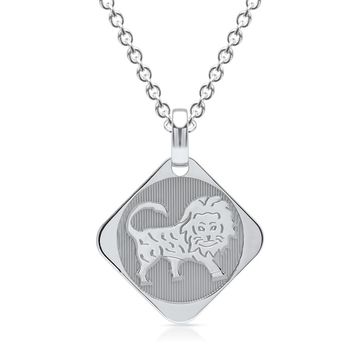 Pendentif zodiaque argent personnalisé - 0925