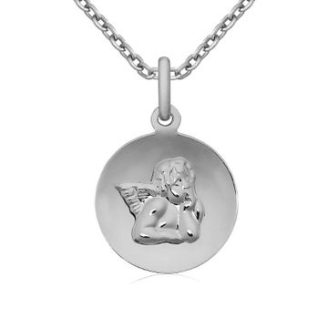 Pendentif ange argent personnalisé - 2176