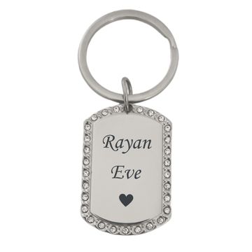 Pendentif dogtag personnalisé - 0592