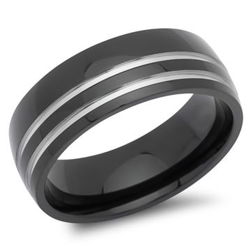 Bague acier personnalisée - 1011