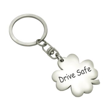 Porte-clé trèfle acier personnalisé - 1940