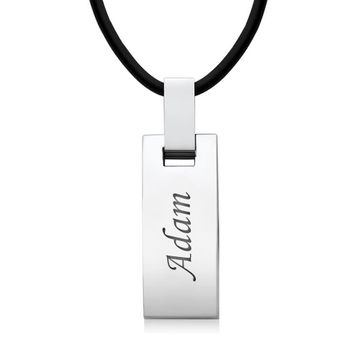 Pendentif acier personnalisé - 0263