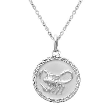 Médaille Scorpion argent personnalisée – 2791