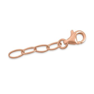 Chaîne d'extension argent rosé personnalisée - 2317