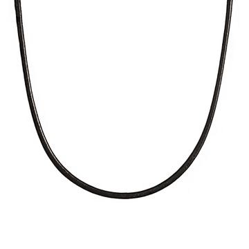 Chaîne cordon cuir noir 1,75mm - 2604