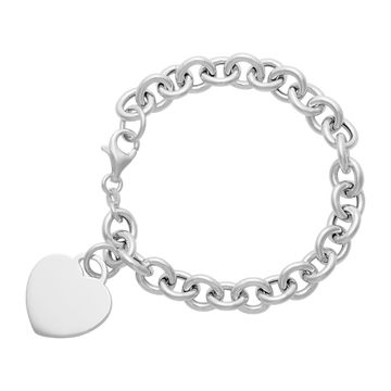 Bracelet en argent personnalisé - 0222