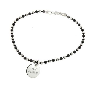 Bracelet argent personnalisé - 1749