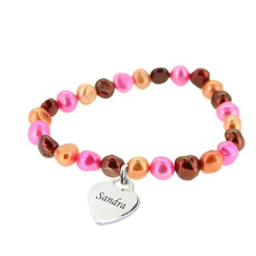 Bracelet perles personnalisé - 1239