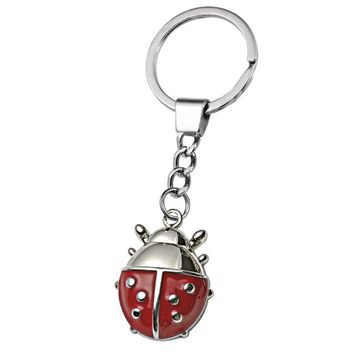Porte-clé coccinelle personnalisé - 2534