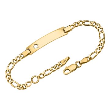 Gourmette argent personnalisée - 1809