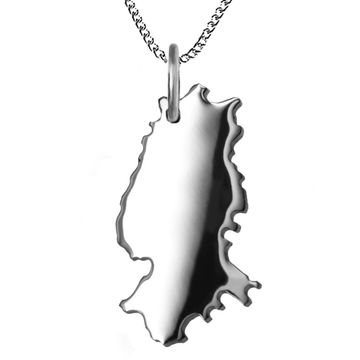 Pendentif argent Ibiza personnalisé - 2081