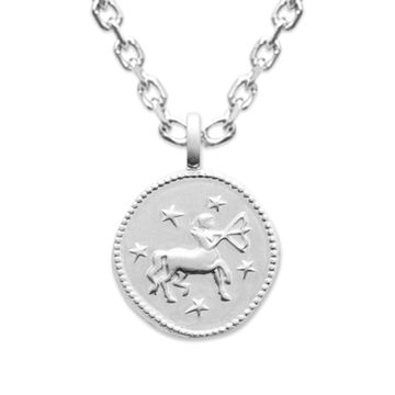 Médaille Sagittaire argent personnalisée – 2792