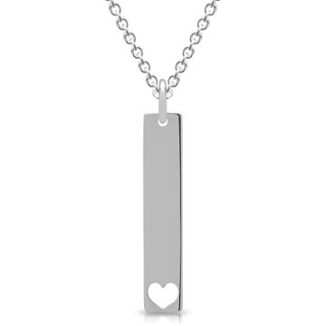 Pendentif argent personnalisé - 1499