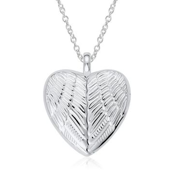 Pendentif coeur photo argent personnalisé - 2252