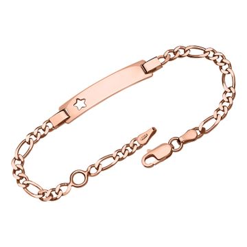 Gourmette argent personnalisée - 1810