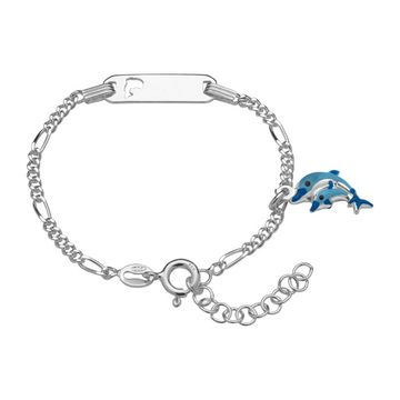 Bracelet enfant argent personnalisé - 0751