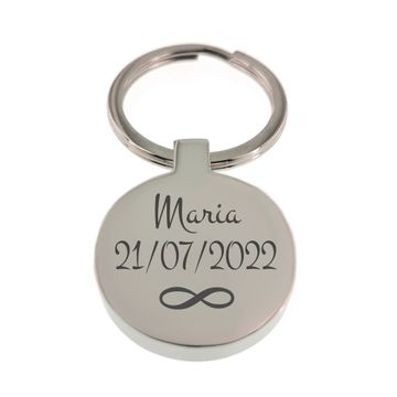Porte-clé rond personnalisé - 0595
