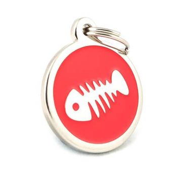 Médaille chat acier personnalisée - 2060