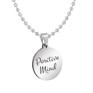 Pendentif acier personnalisé - 1064