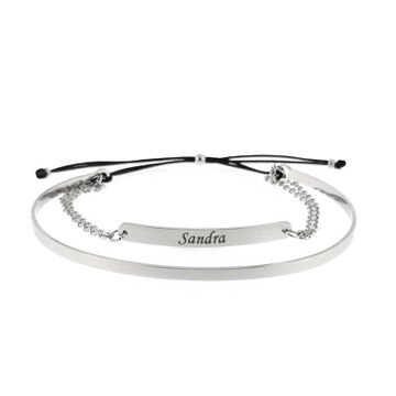 Bracelet jonc acier personnalisé - 2136