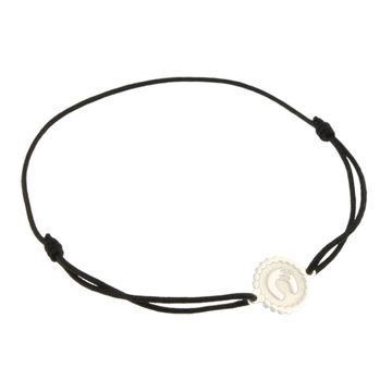 Bracelet fer a cheval argent personnalisé - 2362