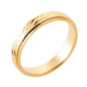 Bague plaqué or personnalisée - 2910