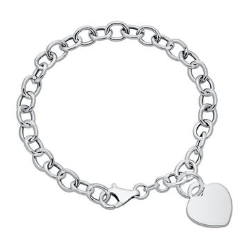 Bracelet argent personnalisé - 0221