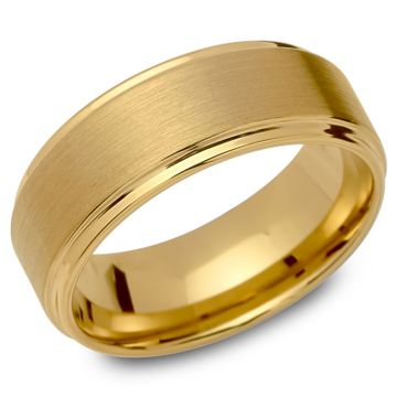 Bague tungstène personnalisée - 1469
