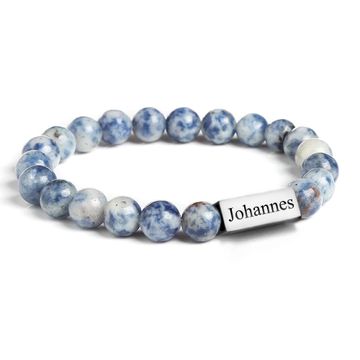 Bracelet sodalite personnalisé - 2570