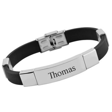 Bracelet caoutchouc personnalisé - 1563