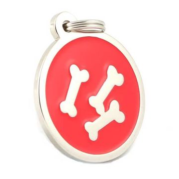 Médaille chien acier personnalisée - 2063