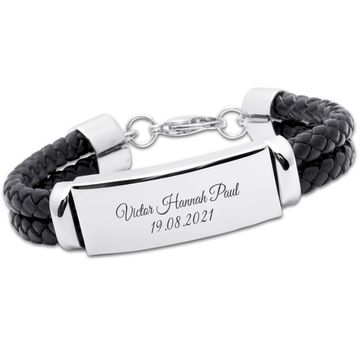 Bracelet cuir personnalisé - 0256